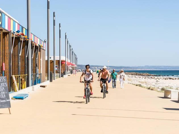 Front Beach Costa Caparica Lisbon Costa de Caparica Zewnętrze zdjęcie